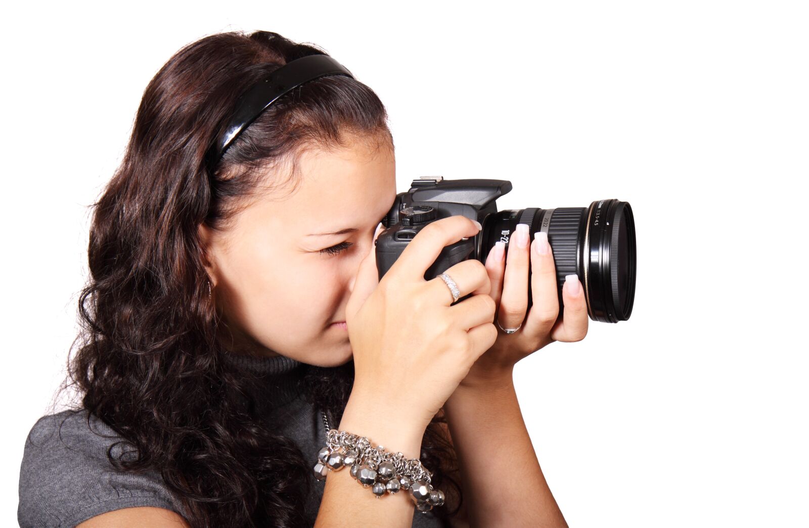 Canon EOS 50D sample photo. Woman, taking, picture, with photography