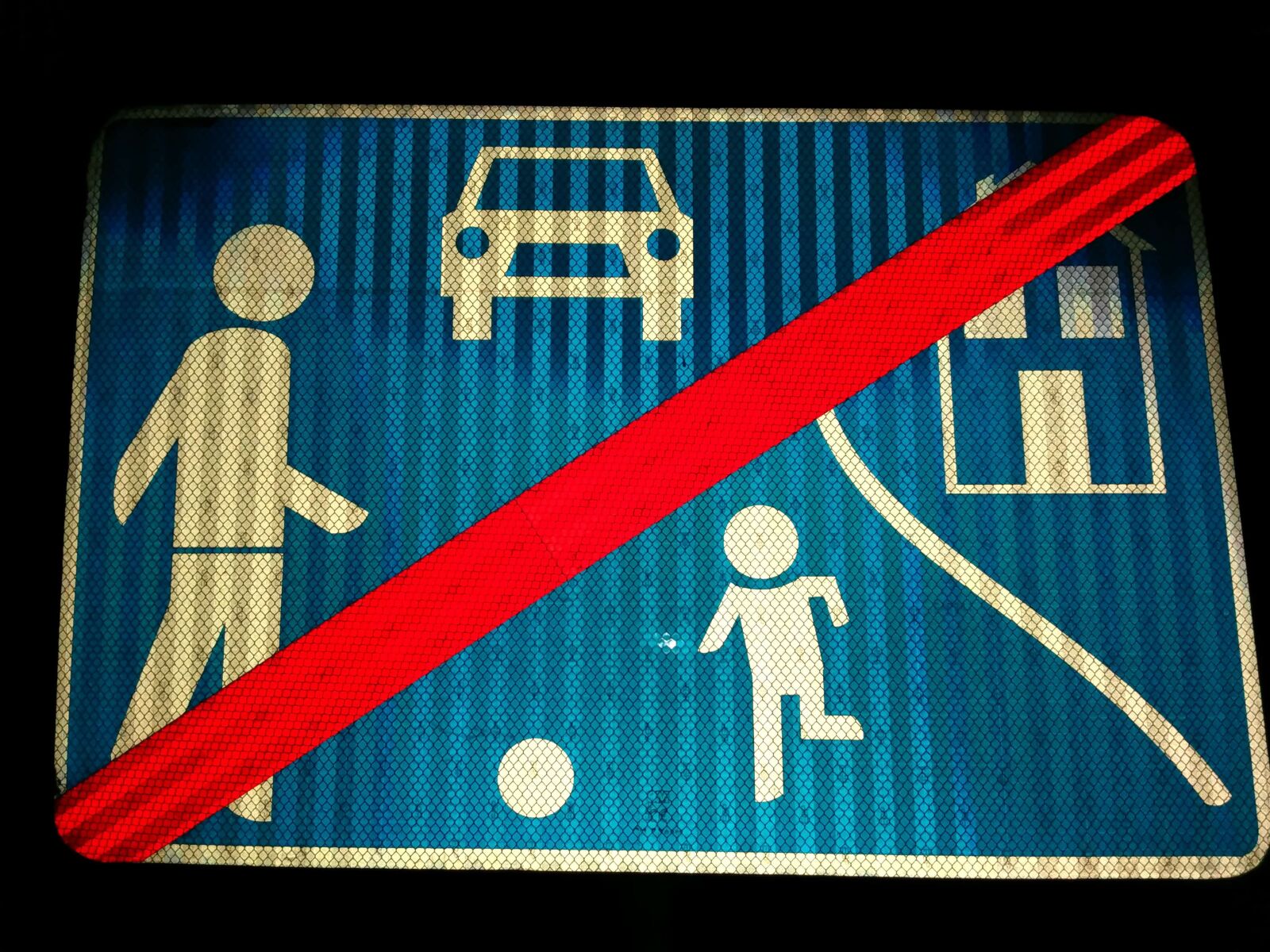 Lenovo S60-A sample photo. Traffic sign, dark, design photography
