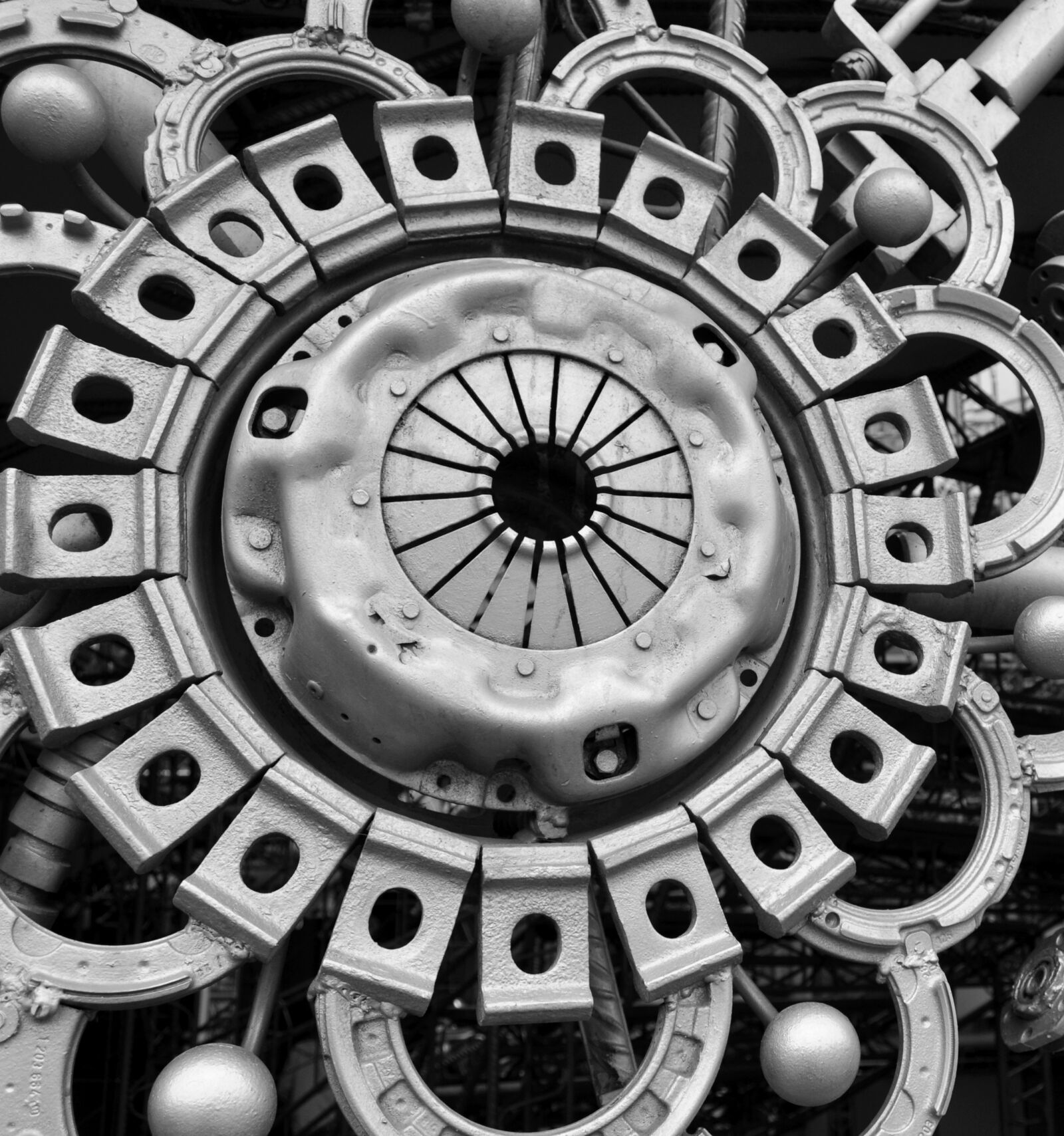Nikon D5000 sample photo. Metal, mandala, ornaments photography