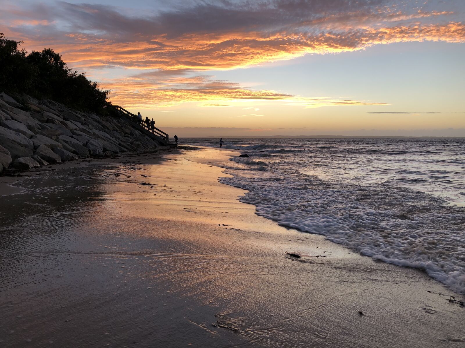 Apple iPhone X sample photo. Sunset, martha's, vineyard photography