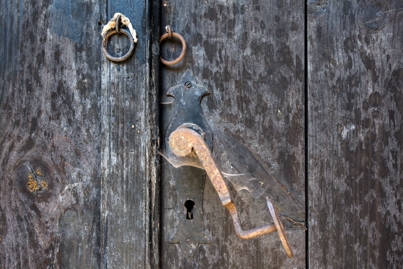 Canon EOS 6D + Canon EF 17-40mm F4L USM sample photo. Door, handle, castle photography