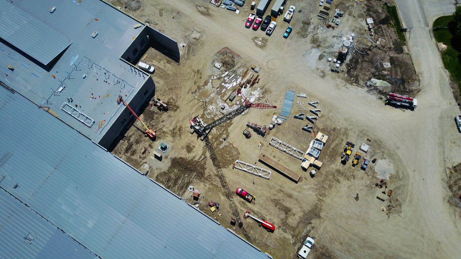 DJI FC220 sample photo. Construction, machinery photography