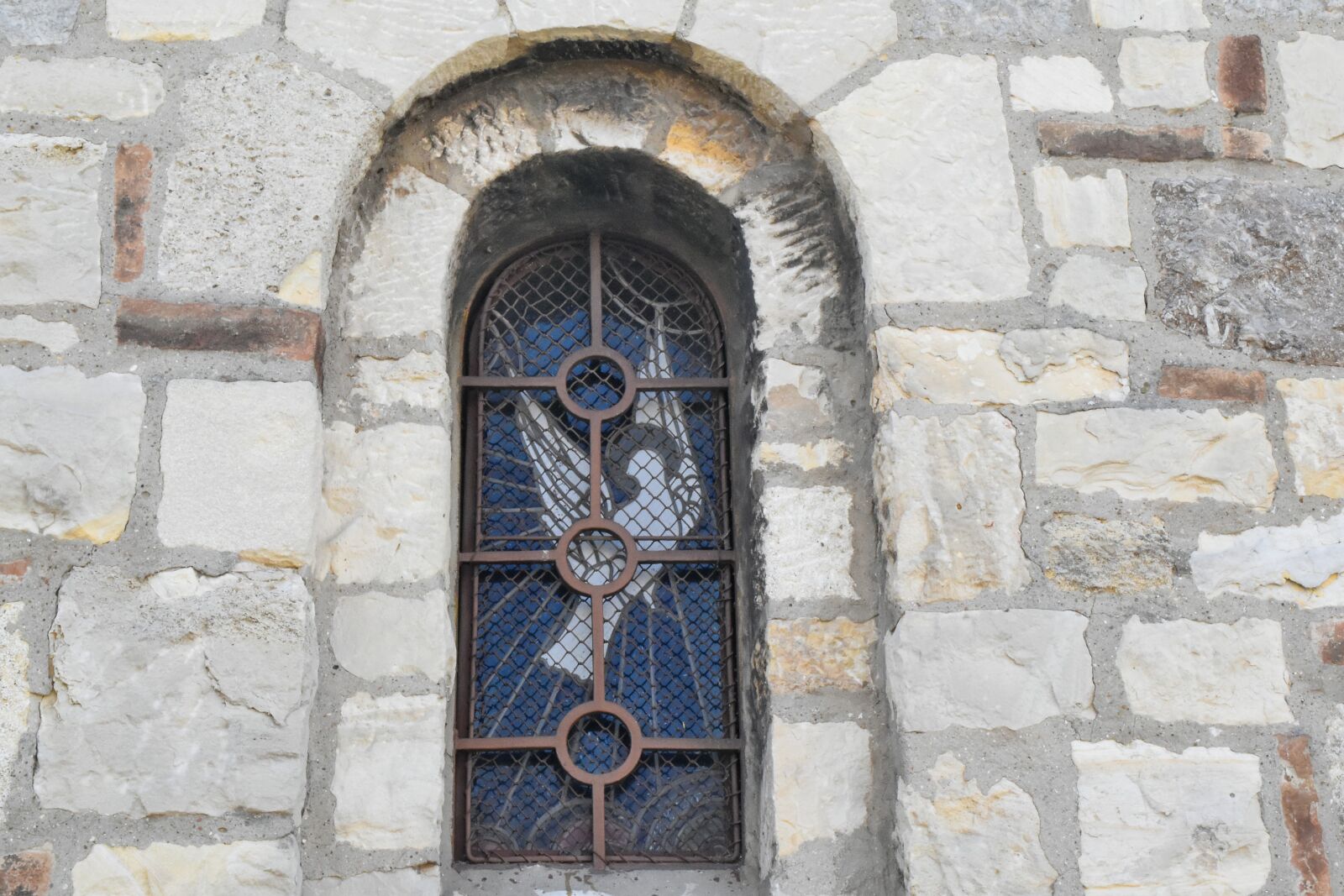 Nikon D5500 sample photo. Stained glass, old, architecture photography