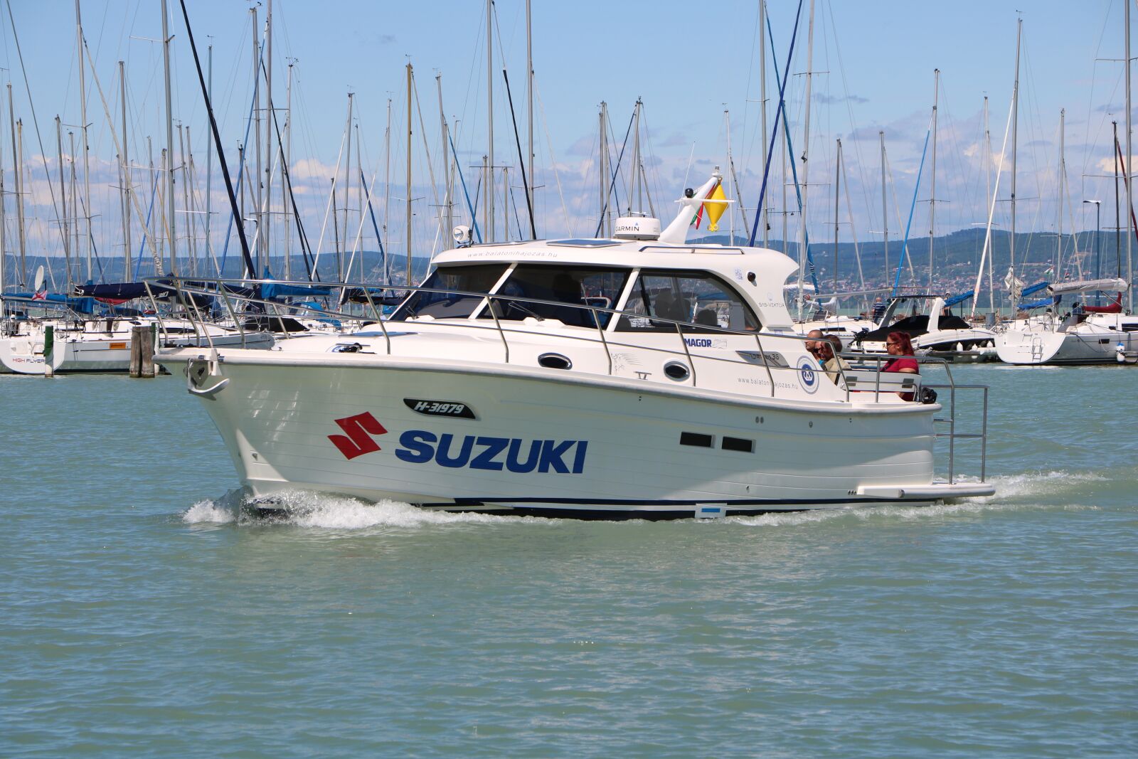 Canon EOS 760D (EOS Rebel T6s / EOS 8000D) sample photo. Ship, water, lake balaton photography