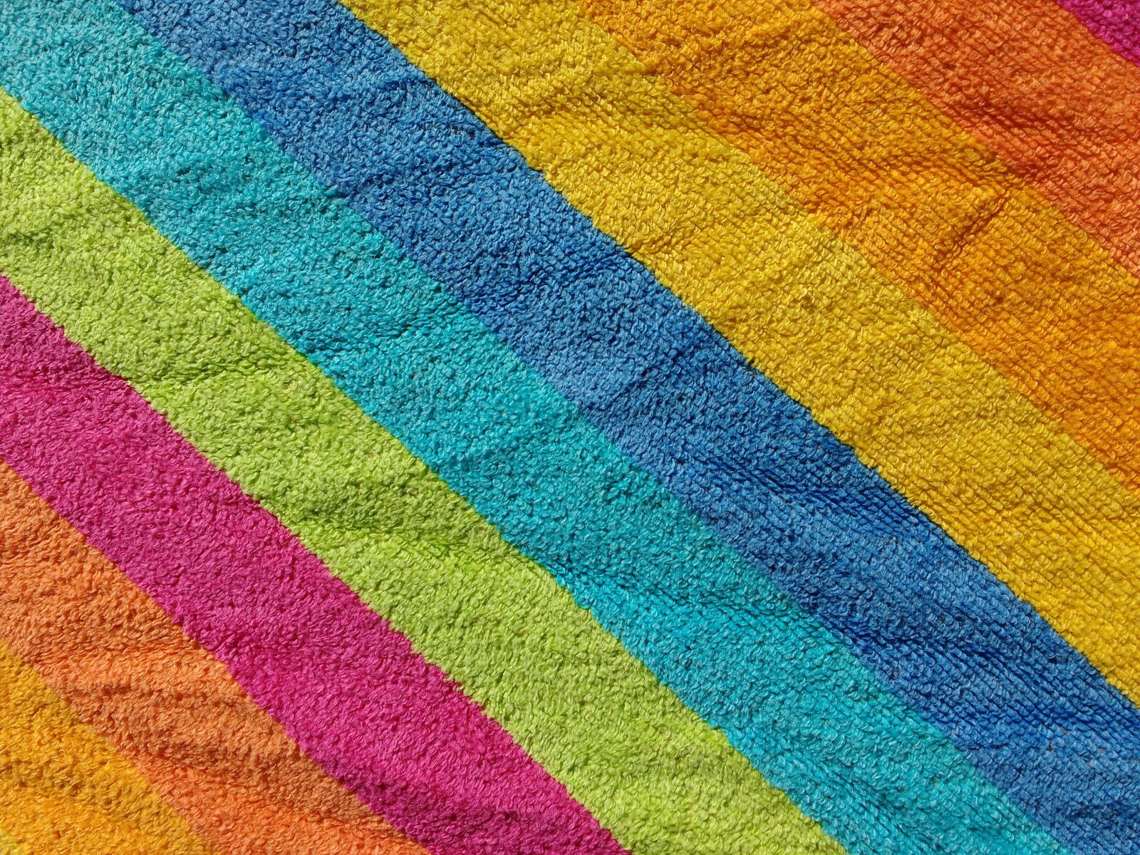 Motorola MotoG3 sample photo. Bath towel, terry, colorful photography