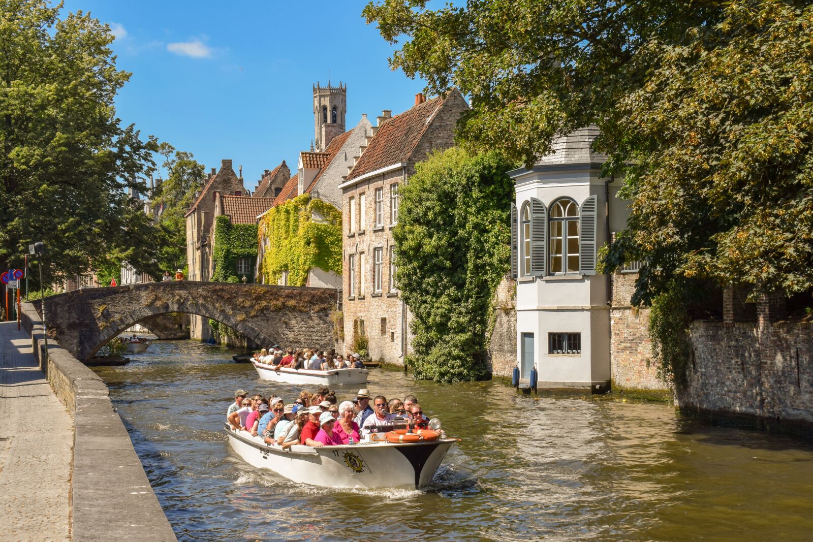 Nikon D3300 sample photo. Belgium, brugge, canal photography