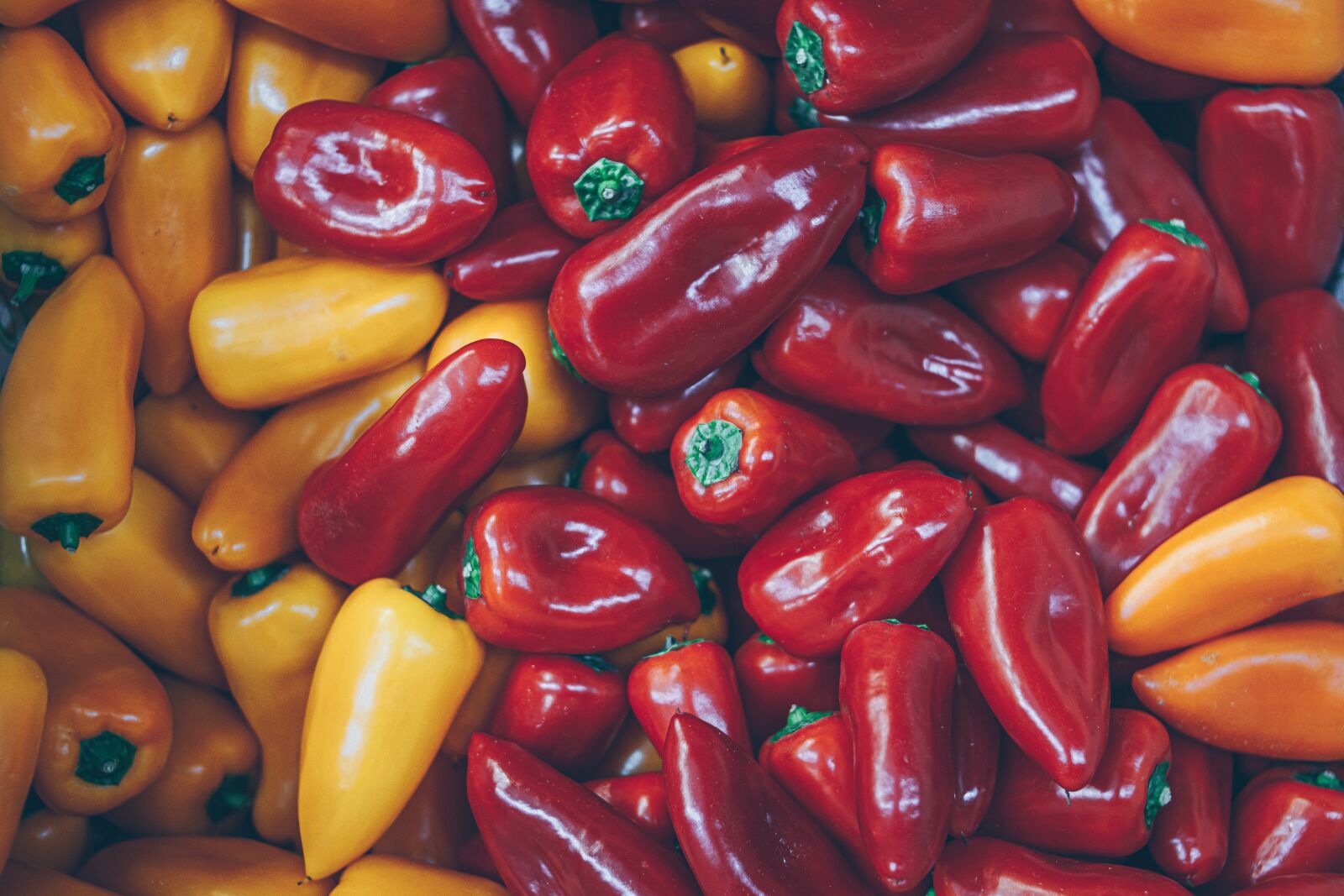 Sony a7R II sample photo. Pepper, red, yellow photography