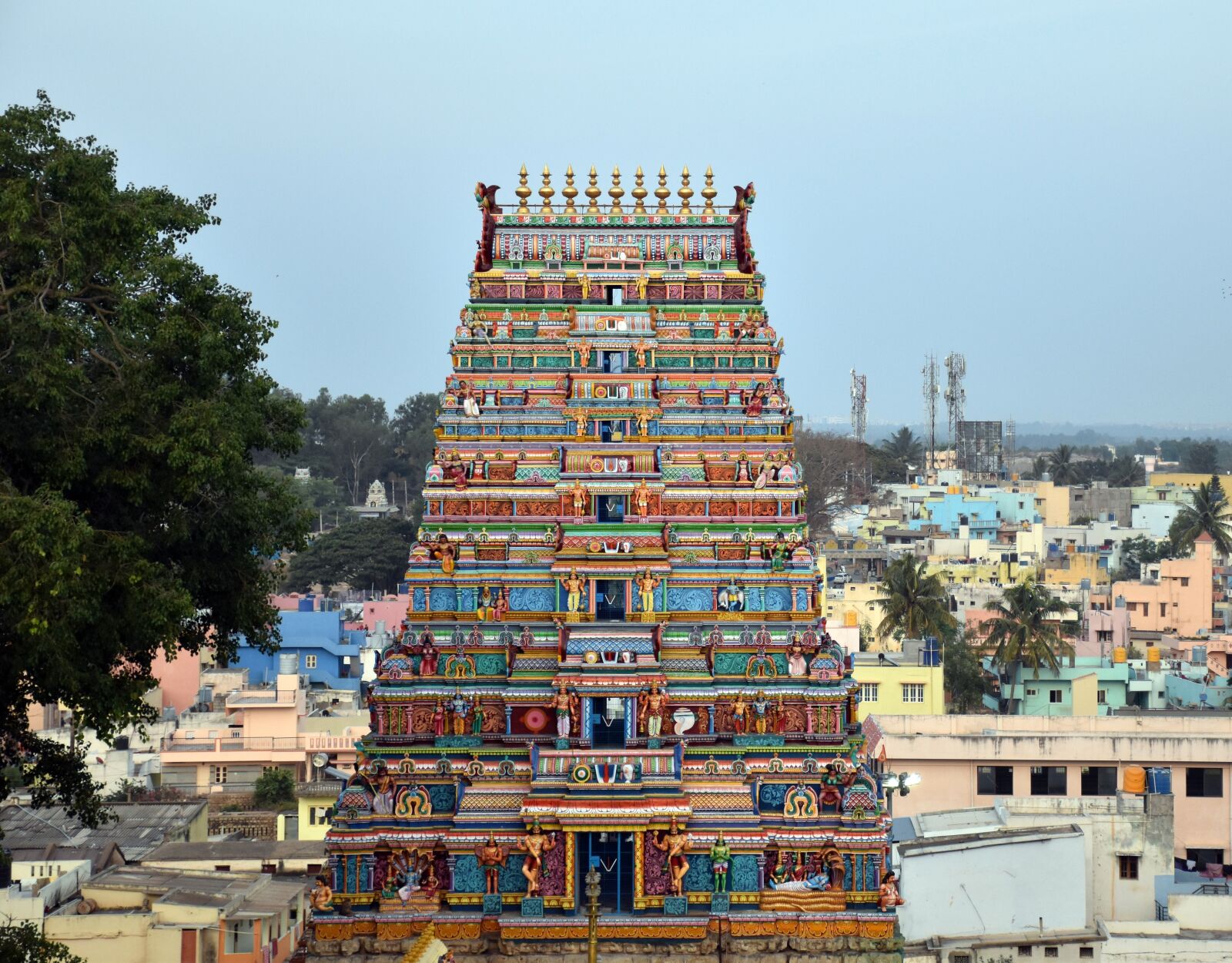 Nikon D5500 sample photo. Temple, tower, religion photography
