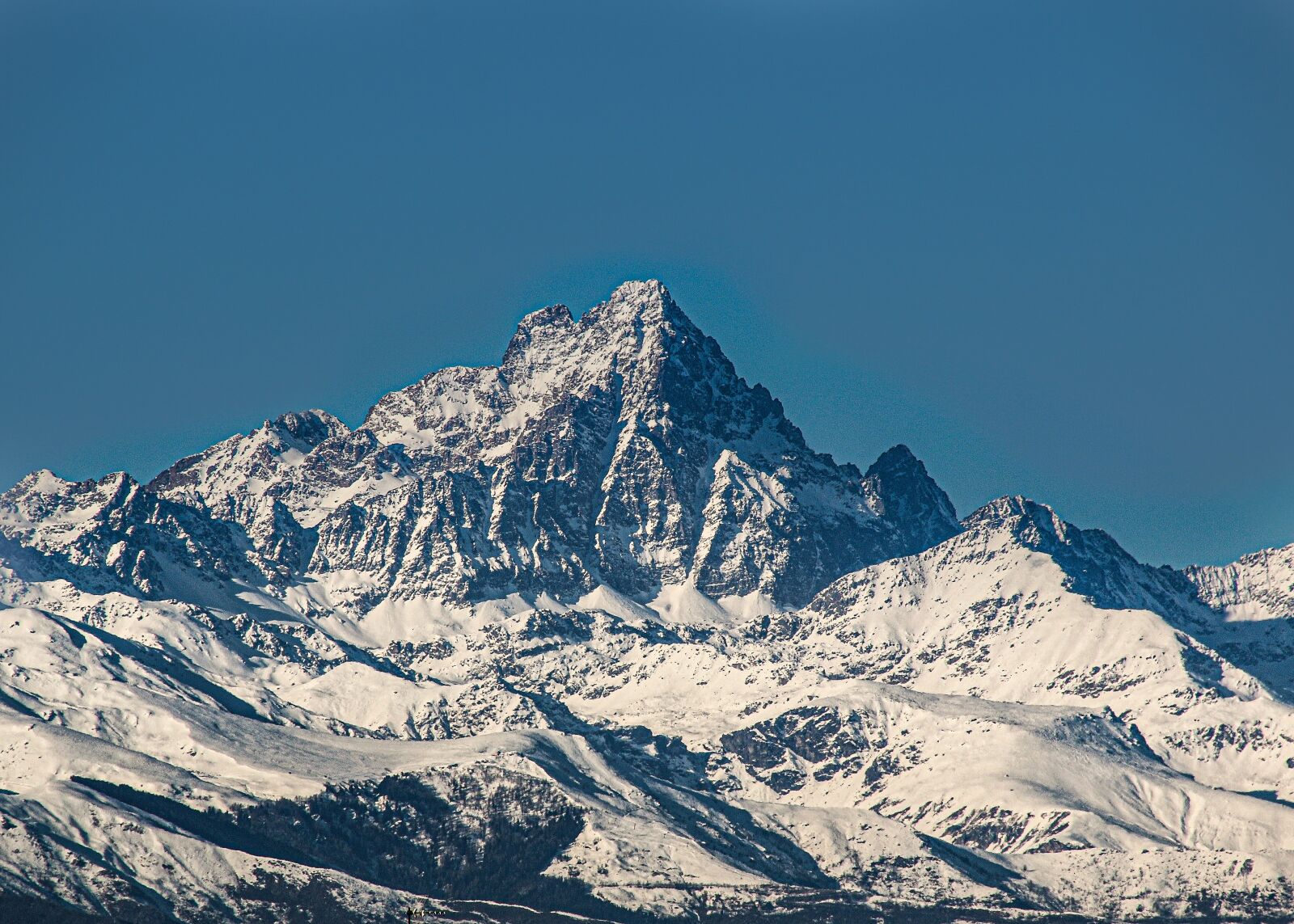 Canon EOS 70D sample photo. Mountain, snow, mount viso photography