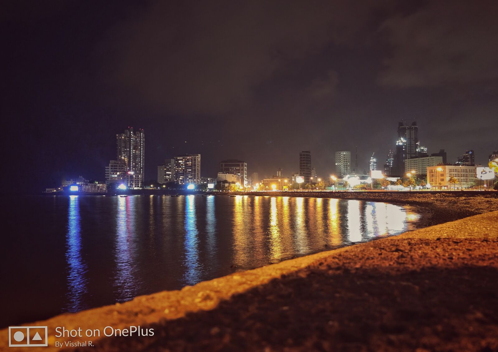 OnePlus 5 sample photo. Seaface, mumbai photography