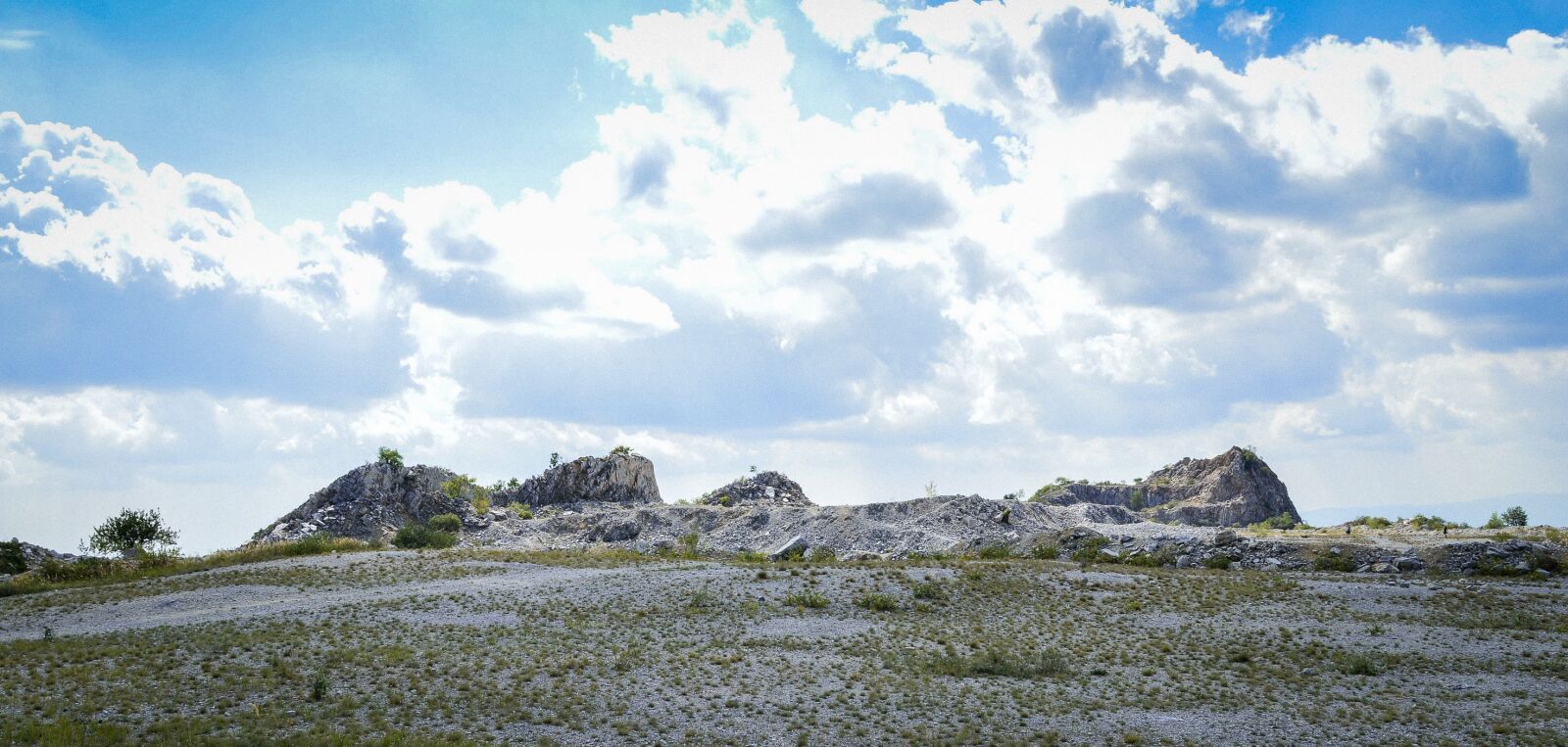 Nikon D3200 sample photo. Quarry, blue, sky photography