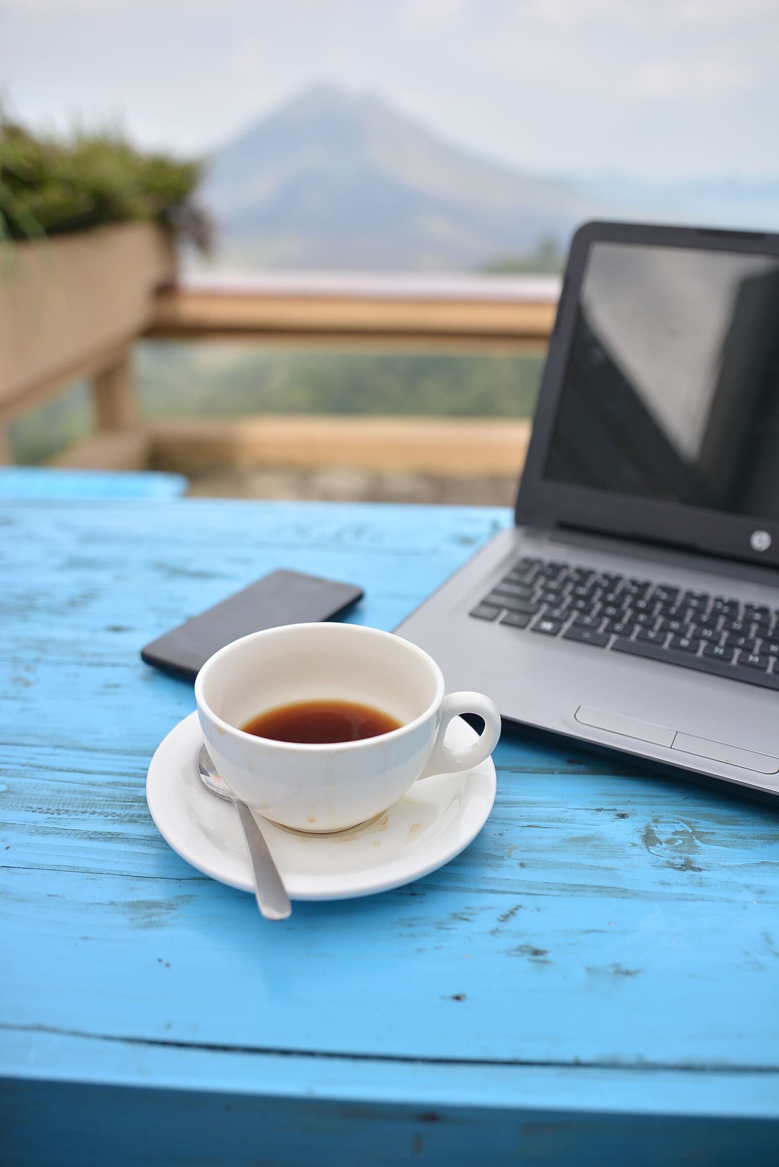 Nikon D7100 sample photo. Coffee, laptop, computer photography