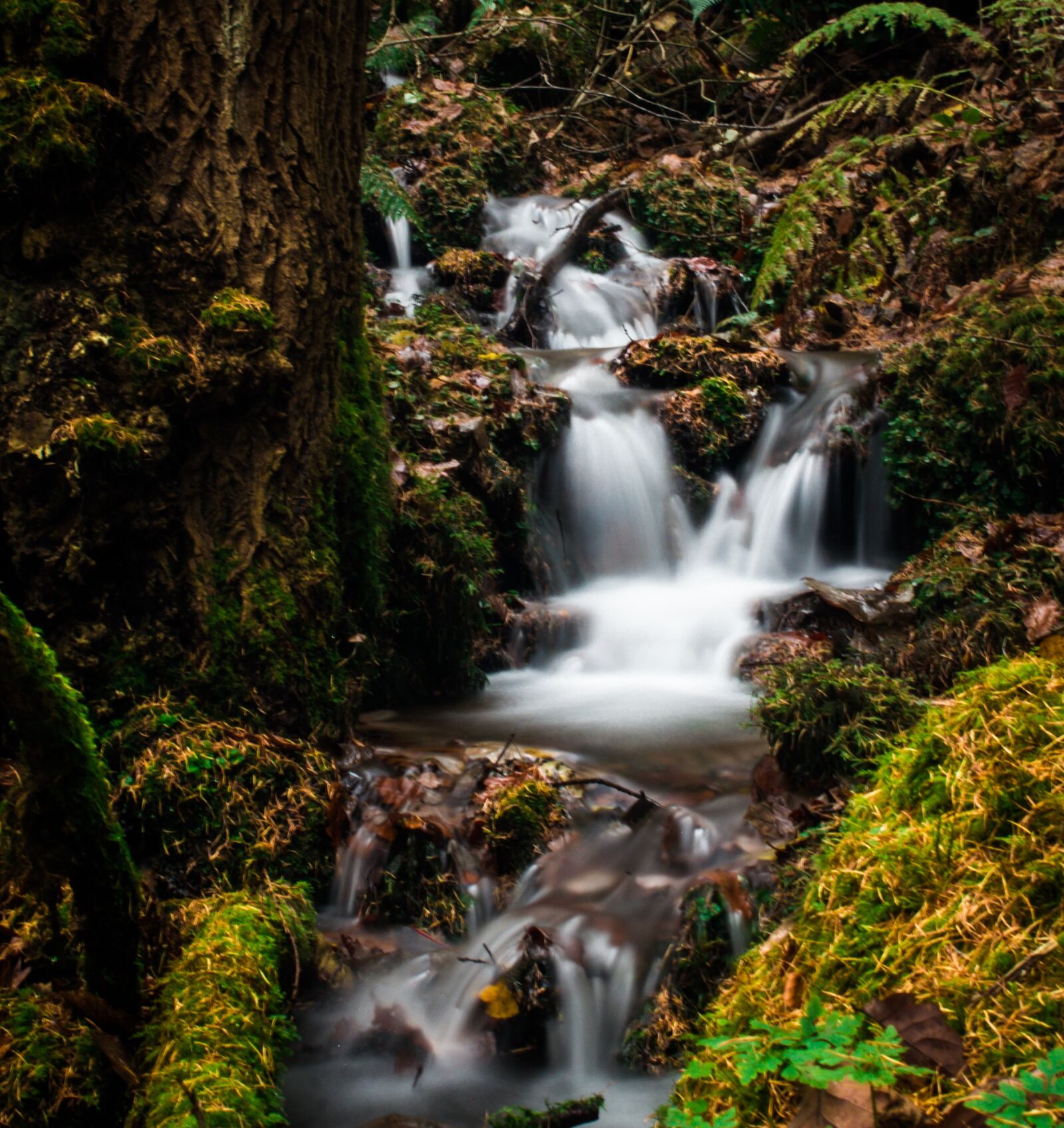 Canon EF-S 18-55mm F3.5-5.6 IS sample photo. Waterfall, long exposure, water photography