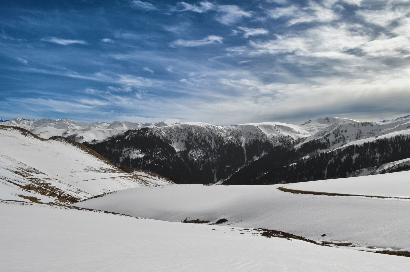 Nikon D3200 sample photo. Mountain, winter, landscape photography