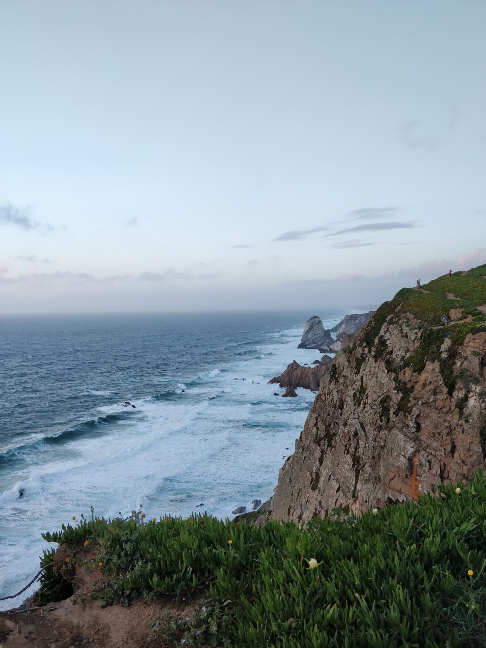 OnePlus 5T sample photo. Cliff, cabo de roca photography