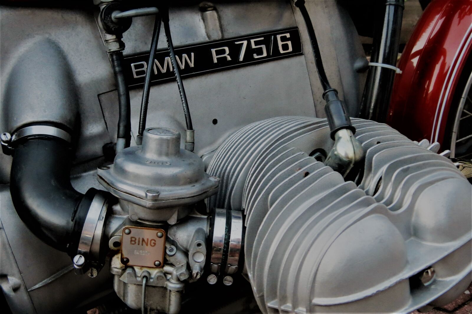 Canon PowerShot SX40 HS sample photo. Bmw, boxer, r75 6 photography