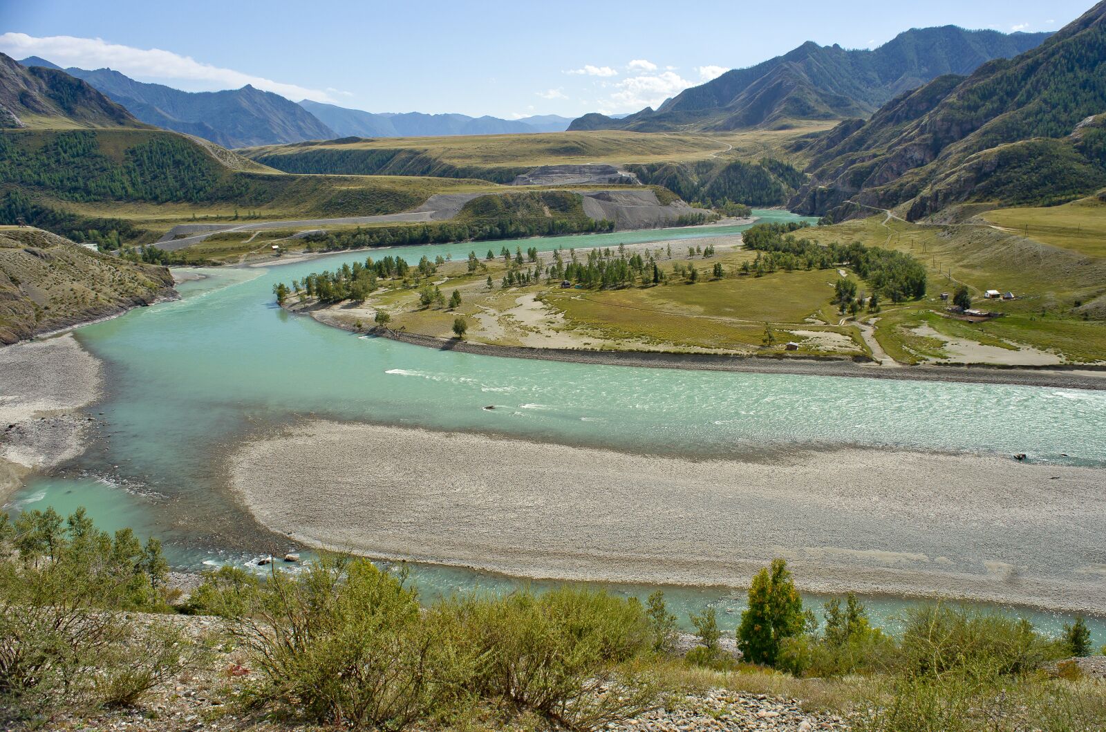 Sony Alpha DSLR-A850 sample photo. Mountains, landscape, mountain altai photography