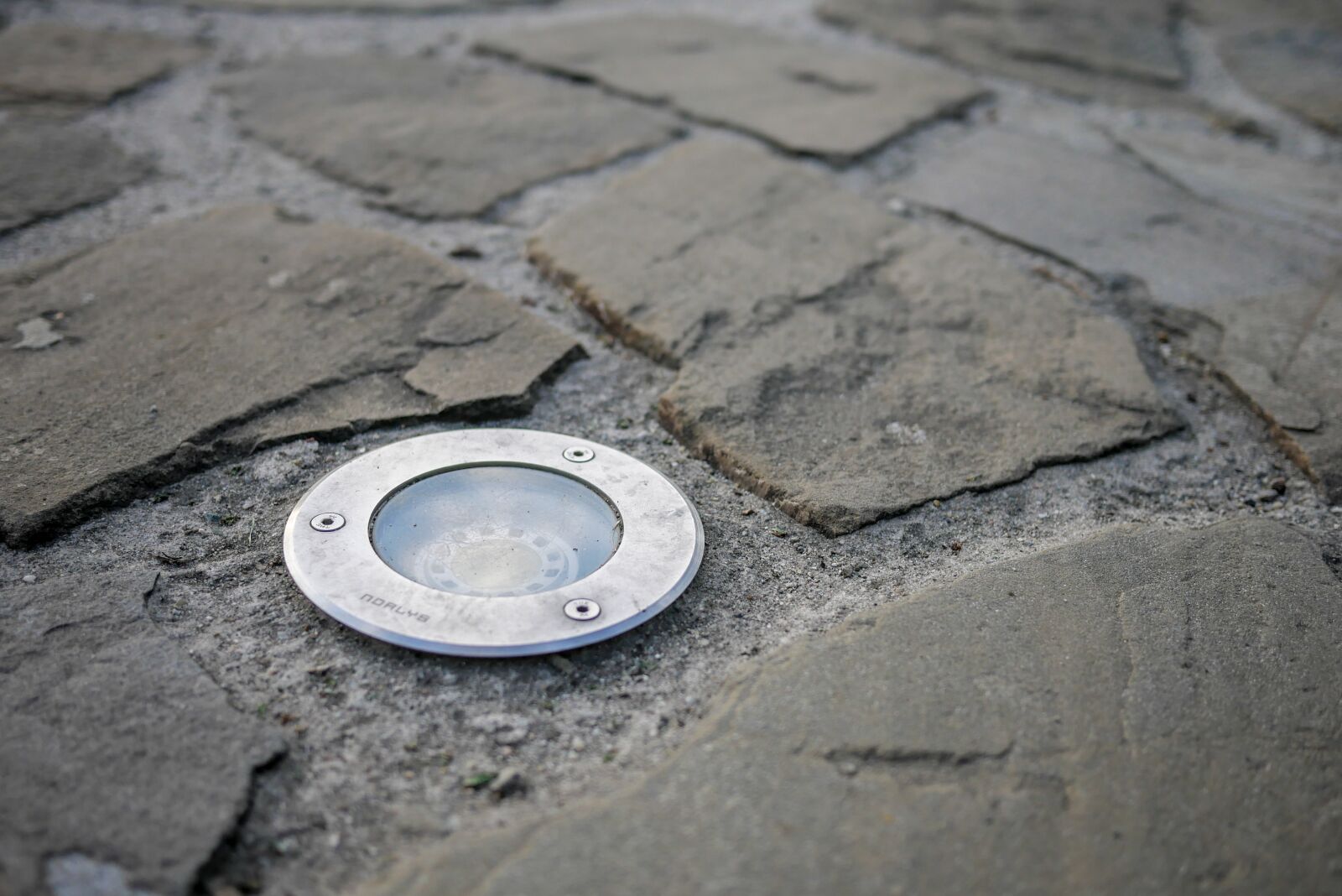 LUMIX G 20/F1.7 II sample photo. The stones, gray, walkway photography