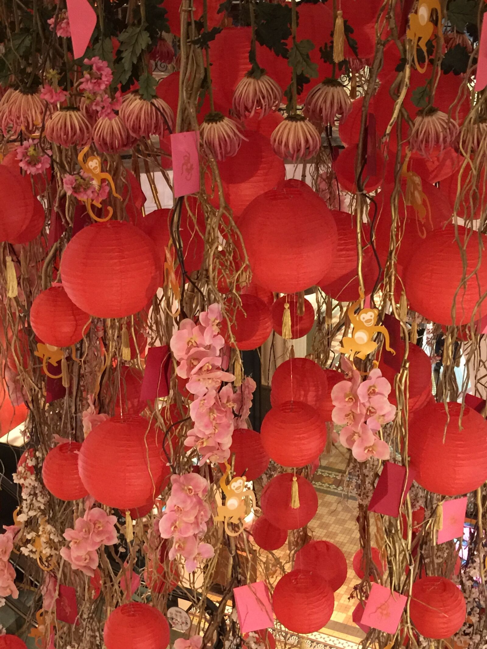 iPhone 6 Plus back camera 4.15mm f/2.2 sample photo. Lantern, asian, red photography