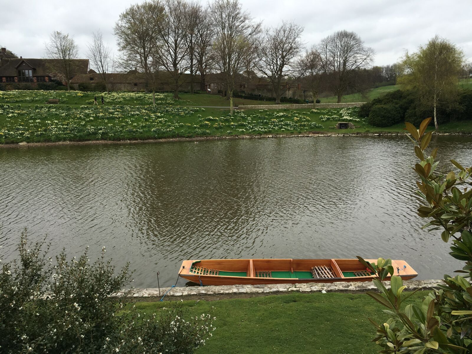 Apple iPhone 6s sample photo. Canoe, river, landscape photography