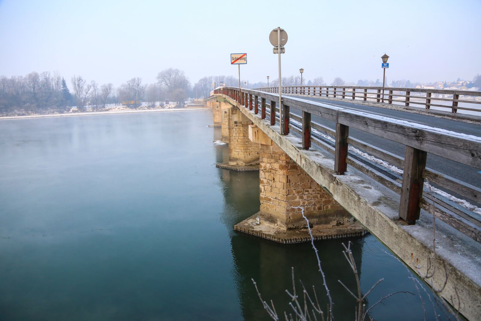 Canon EF 24-105mm F4L IS USM sample photo. Waters, river, bridge photography