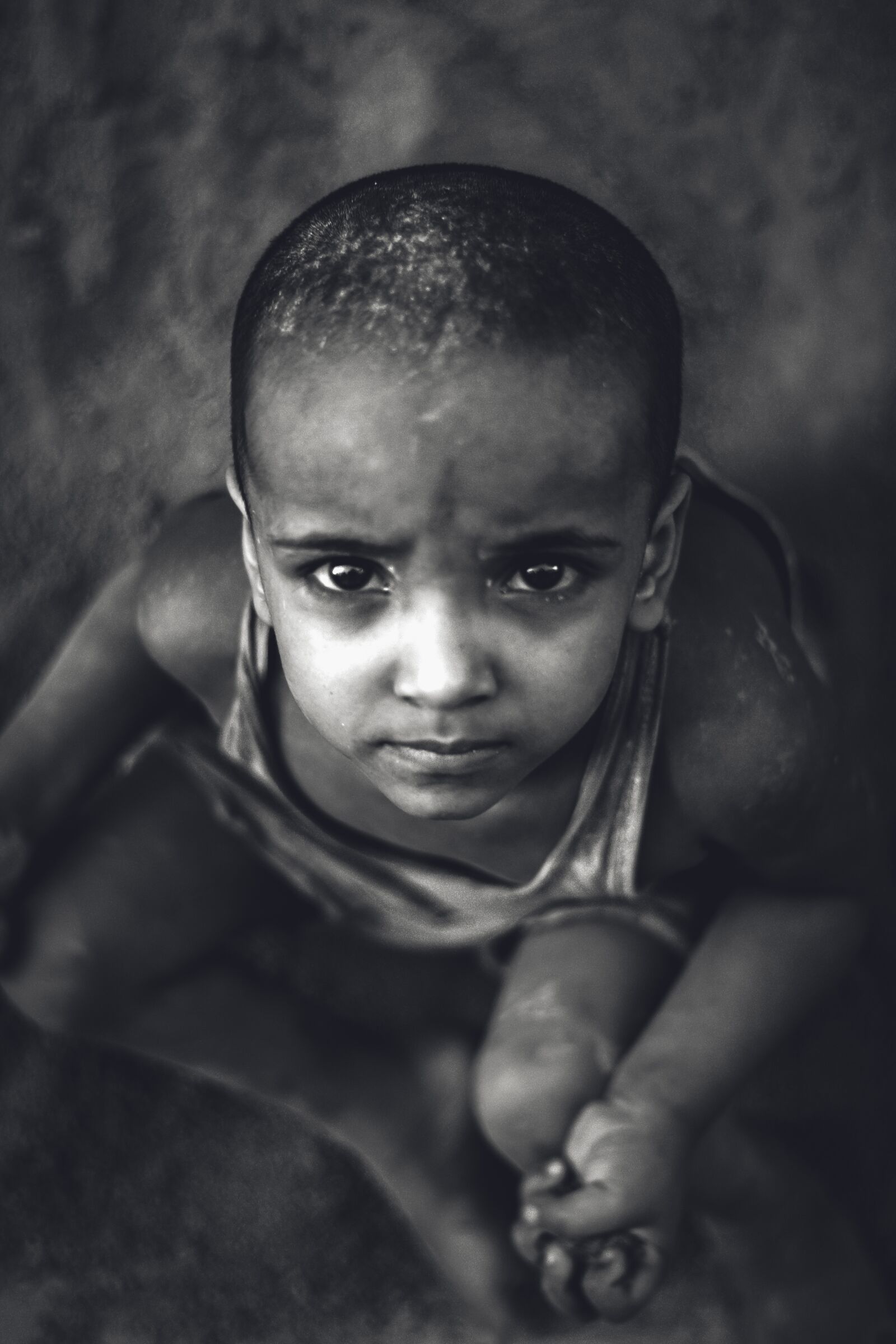 Canon EOS 7D Mark II sample photo. Child, portrait, black and photography