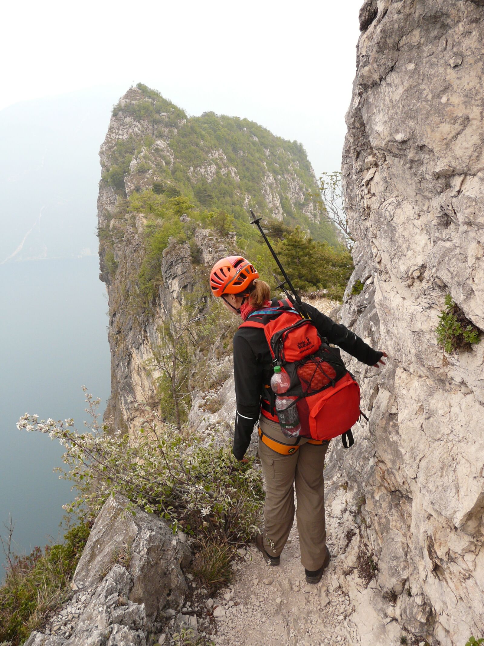 Panasonic DMC-FZ18 sample photo. Cima capi, via ferrata photography