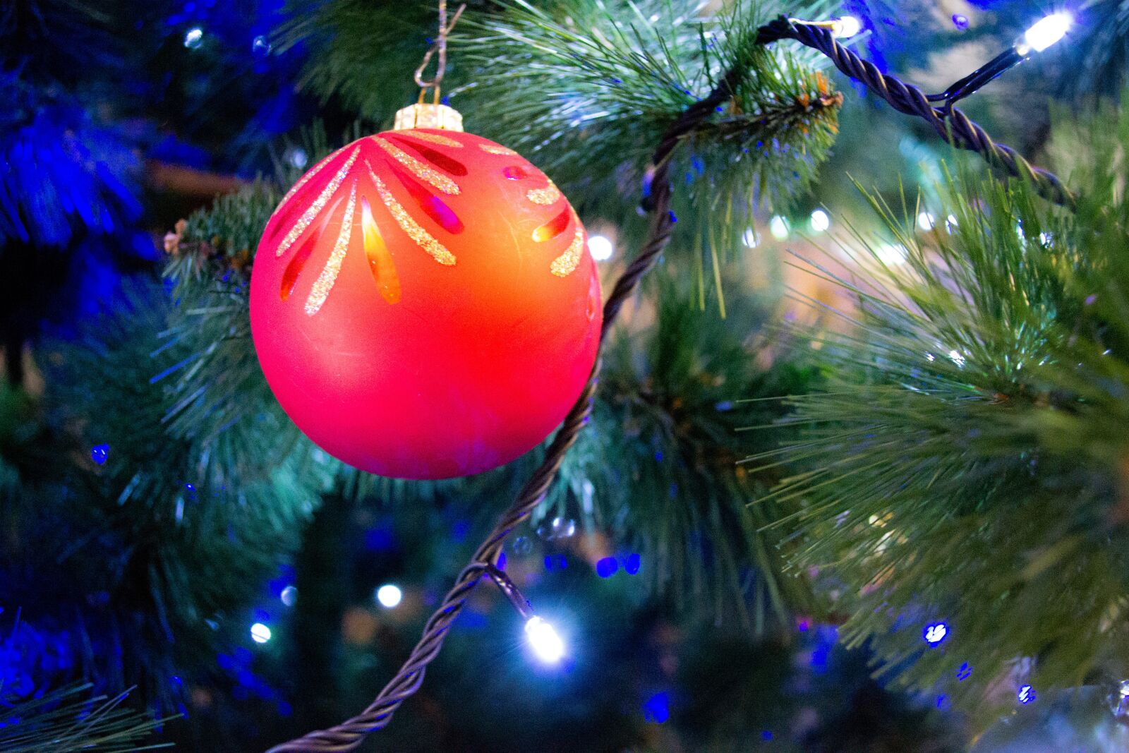 Nikon D3100 sample photo. New year's eve, christmas photography