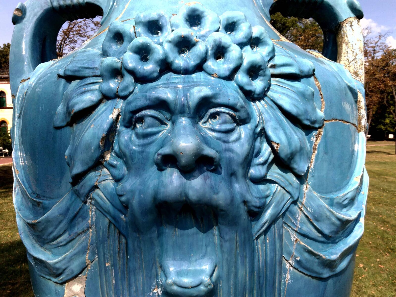Lenovo S60-A sample photo. Blue sculpture, statue, art photography