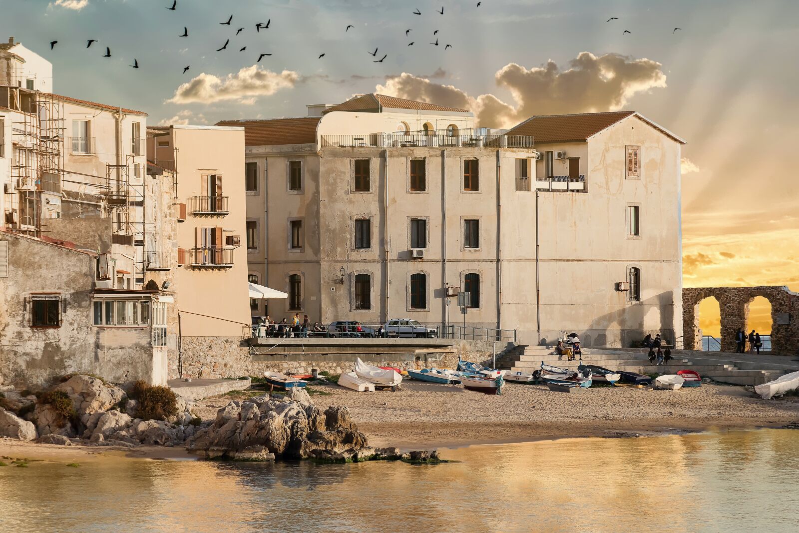 Canon EOS 7D Mark II sample photo. Cefalù, borgo, costa photography