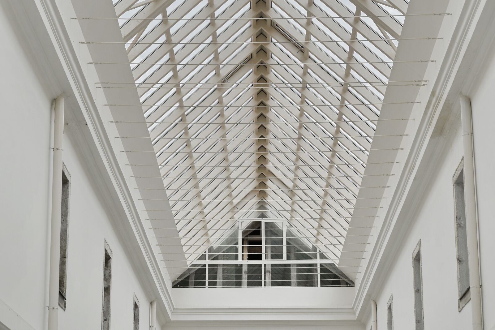 Nikon D5500 sample photo. Architecture, atrium, ceiling, wall photography