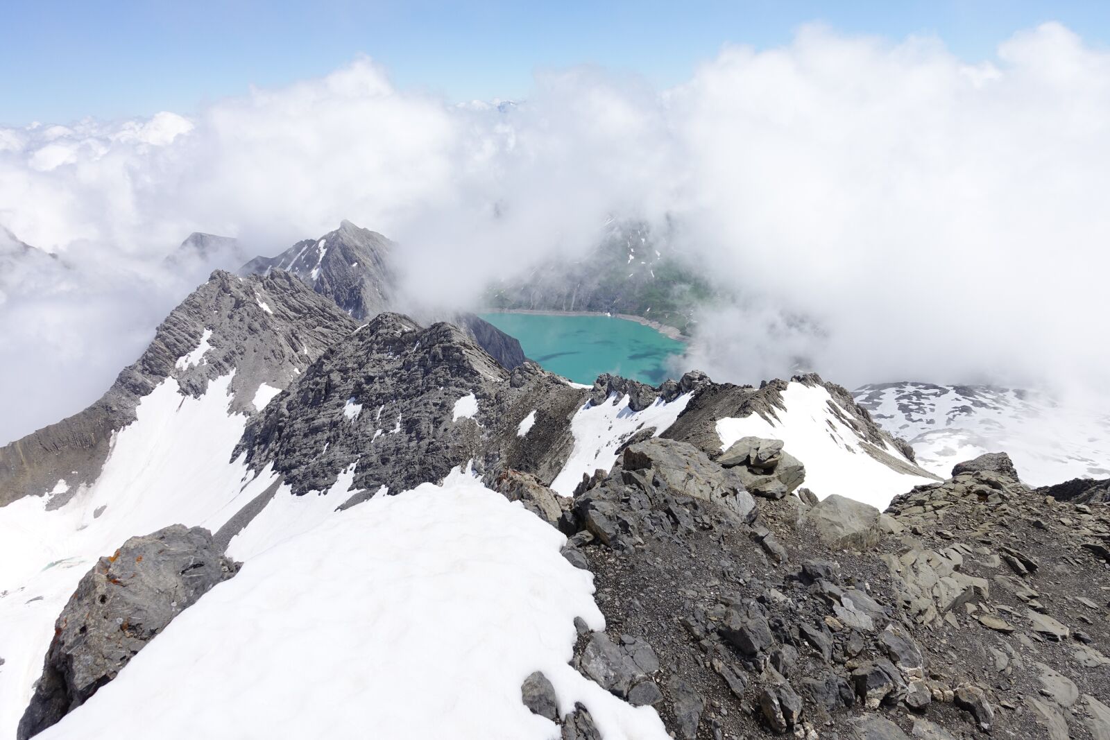 Sony Cyber-shot DSC-RX100 IV sample photo. Mountains, to schesplana, luenersee photography