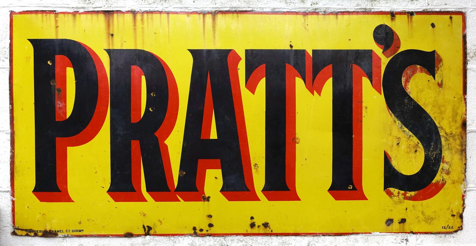Sony DSC-RX100M5 sample photo. Pratts, sign, oil photography