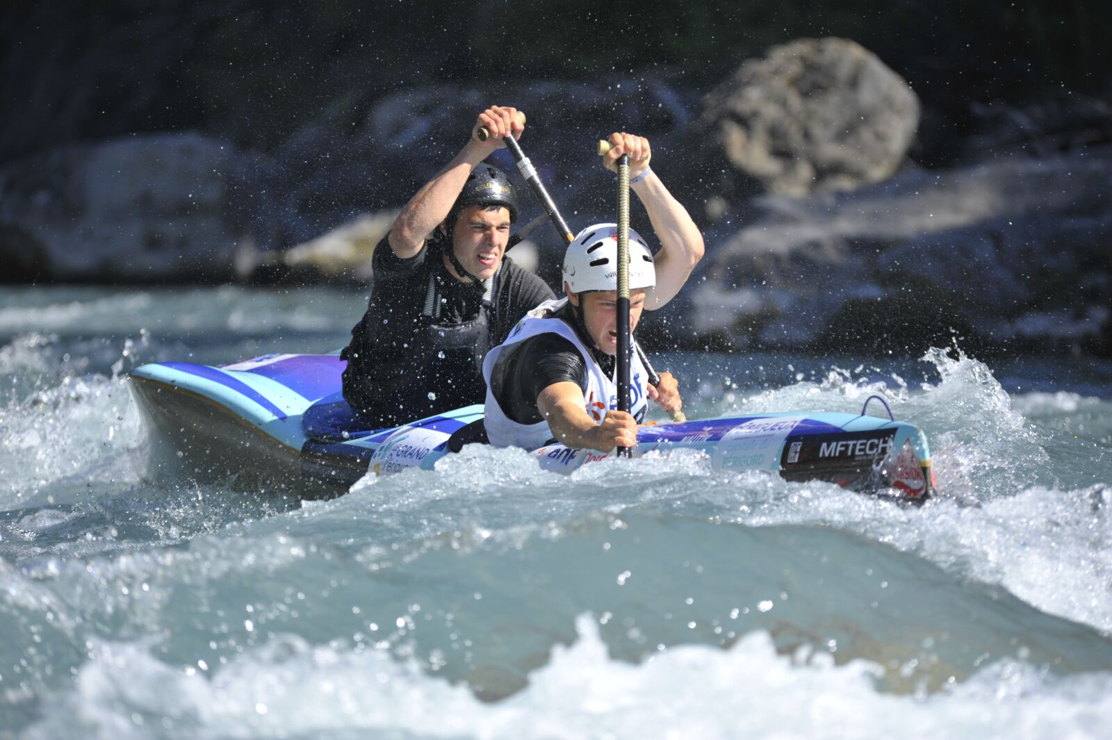 Nikon D700 sample photo. Kayak, canoe, ubaye photography