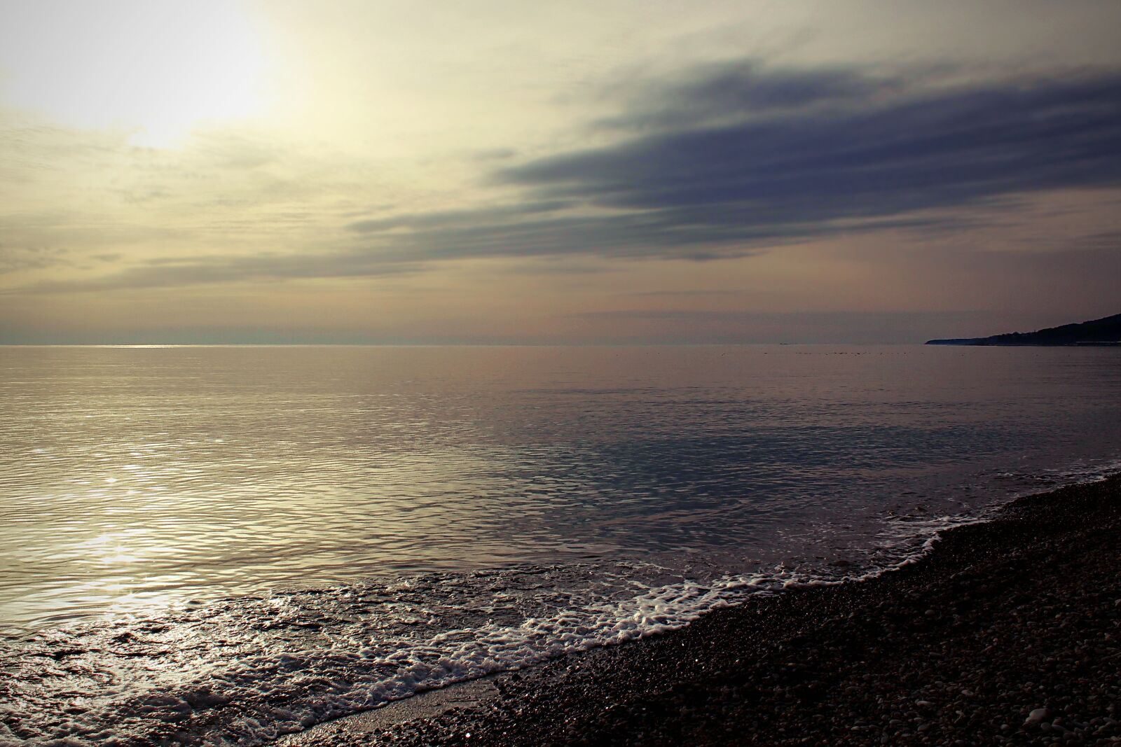 Canon EOS 600D (Rebel EOS T3i / EOS Kiss X5) sample photo. Sea, sunset, sky photography
