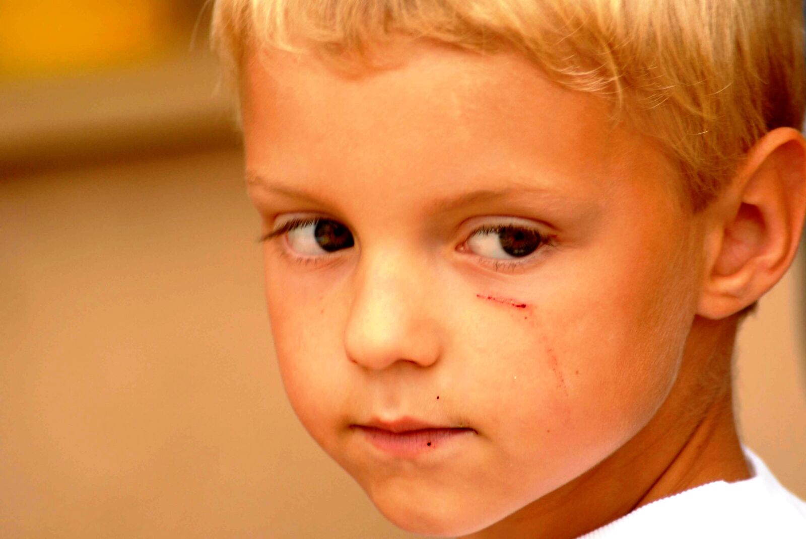 Nikon D200 sample photo. Boy, portrait, face photography