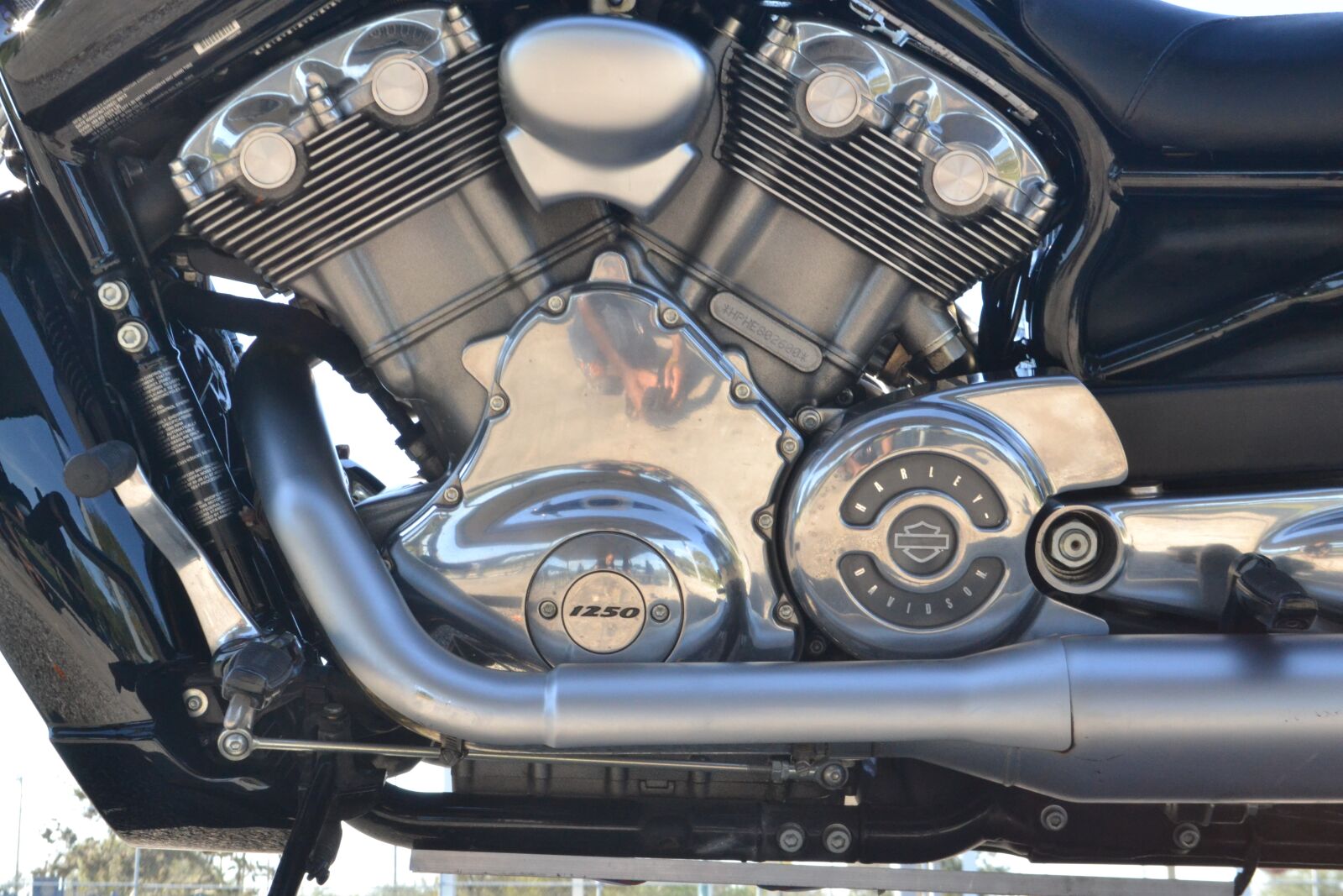 Nikon D3100 sample photo. Harley davidson, engine, motorcycle photography