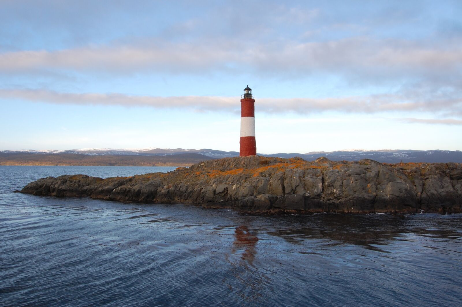 Nikon D40 sample photo. Lighthouse, ushuaia, mar photography