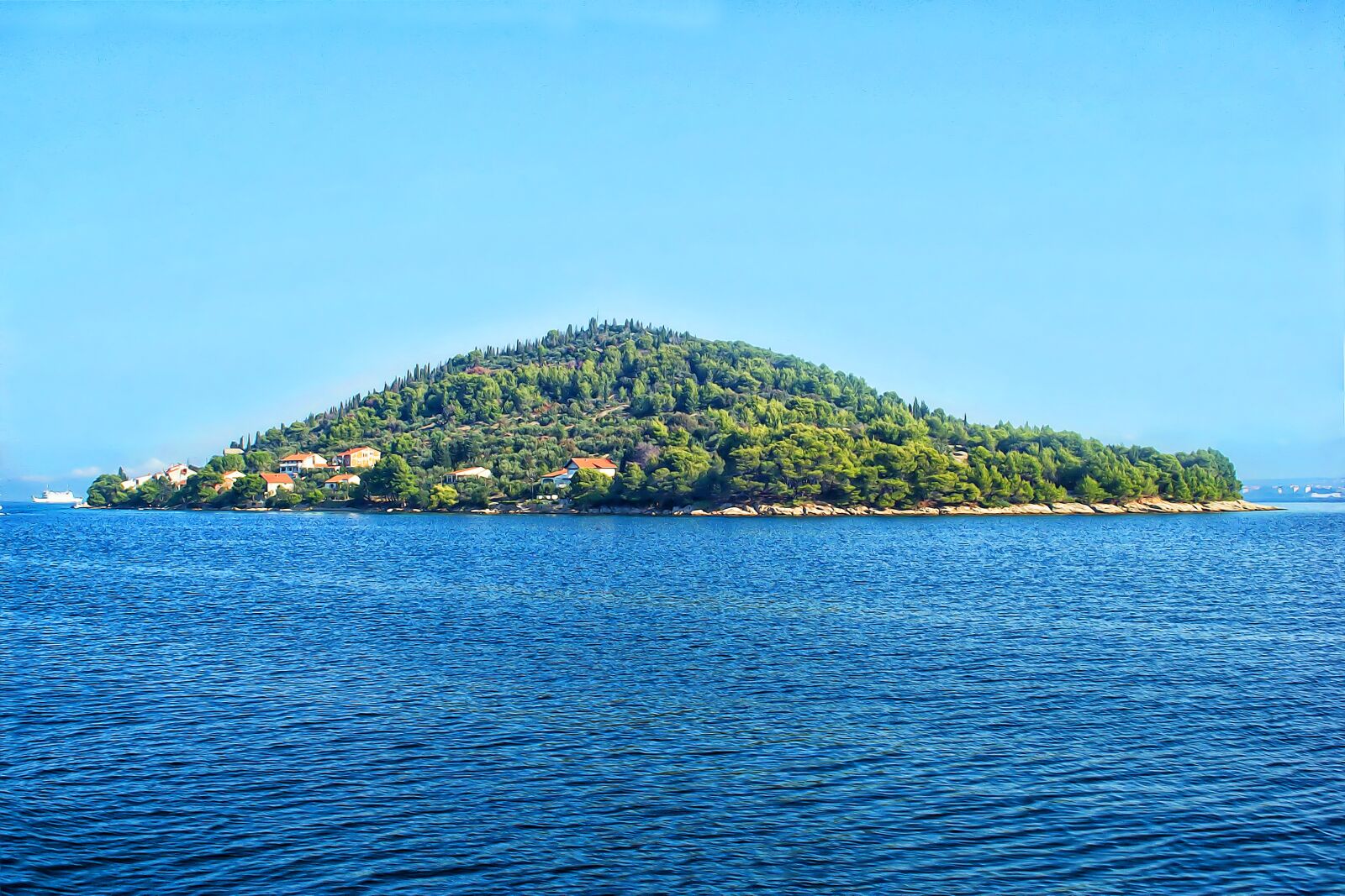 Canon EOS 70D sample photo. Wallpaper, adriatic sea, beach photography