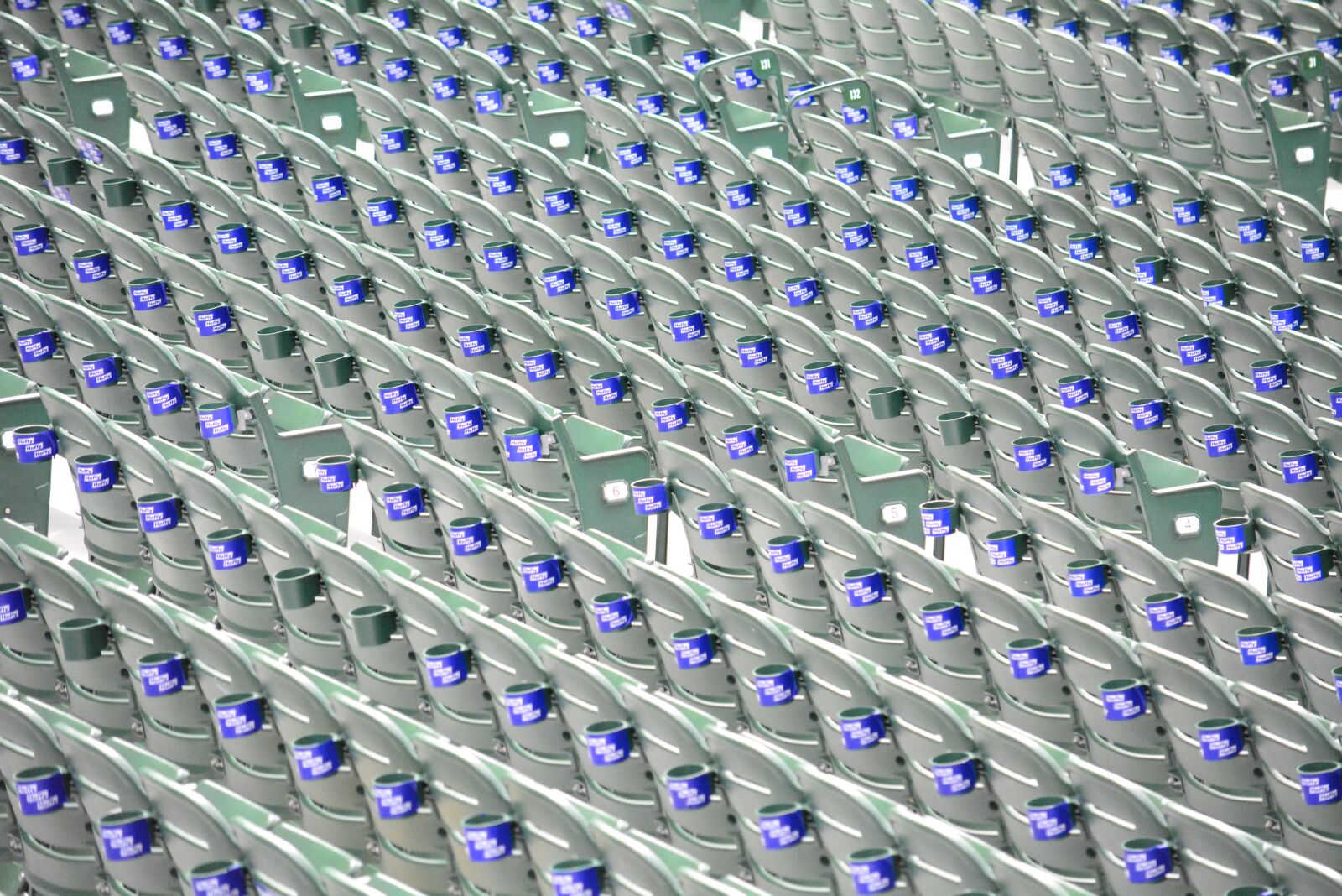 Nikon D5200 sample photo. Stadium seating, empty stadium photography