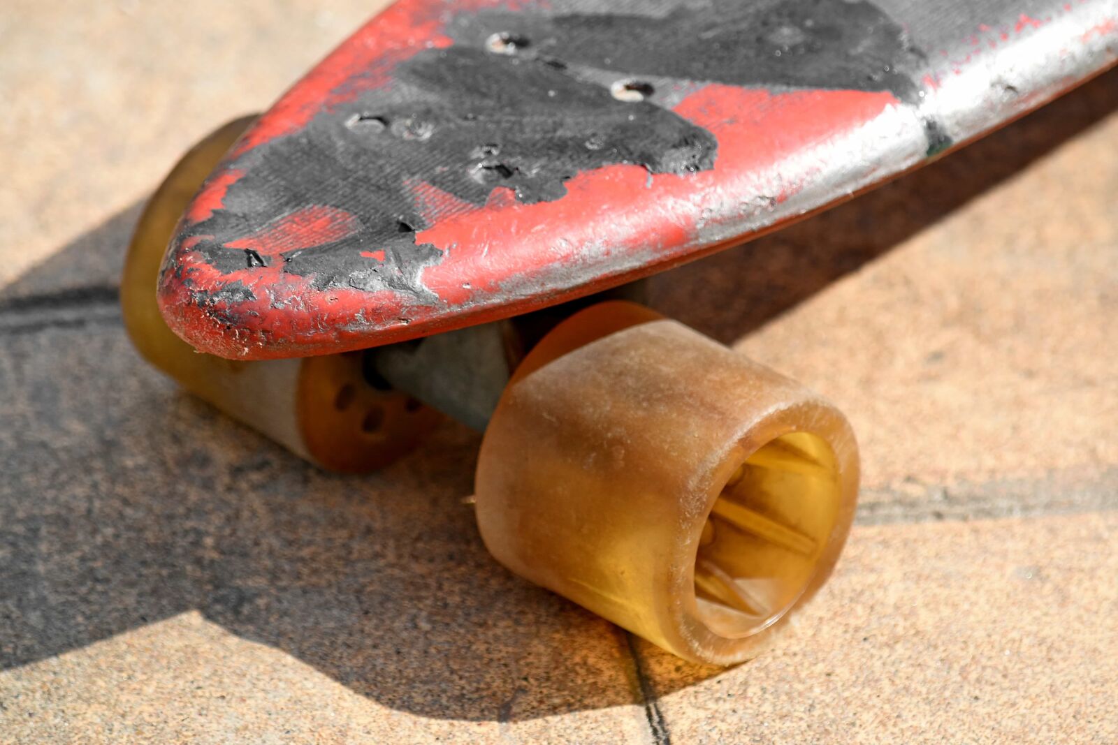 Nikon D5500 sample photo. Old, old fashioned, skateboard photography