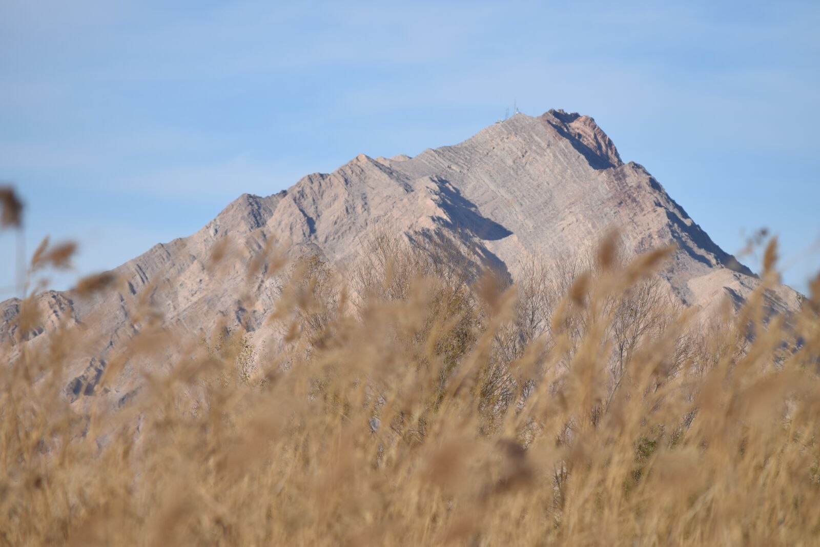 Nikon D3300 sample photo. Frenchman mountain, las vegas photography