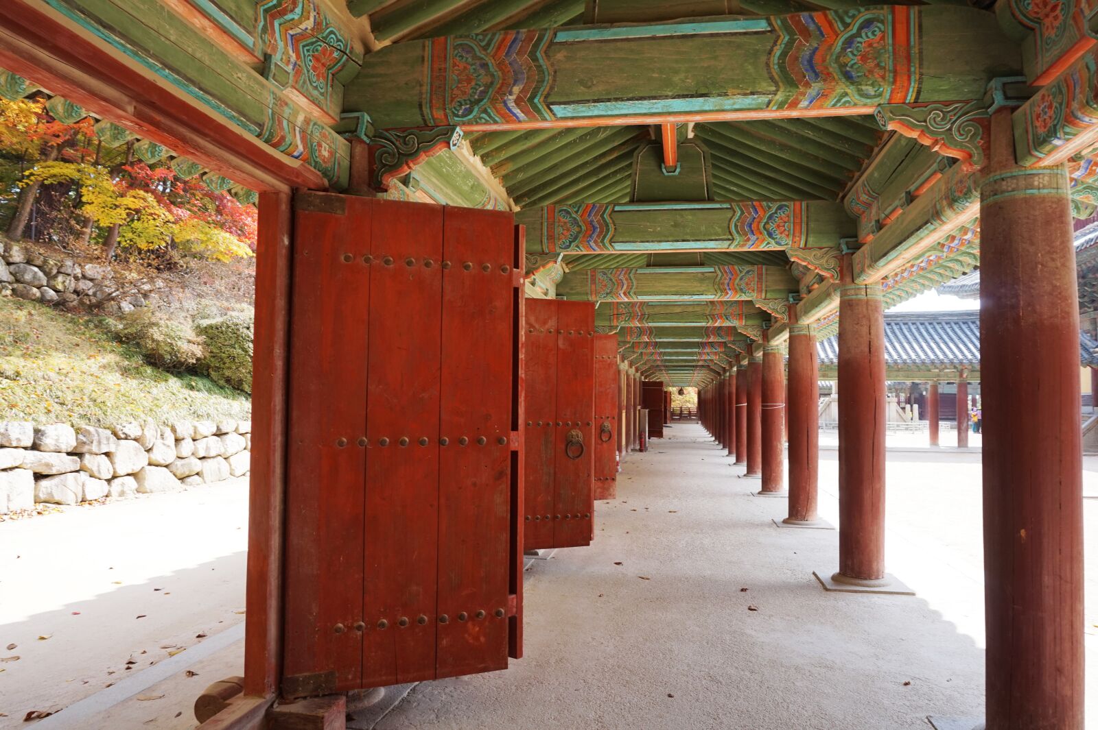 Sony Alpha a5000 (ILCE 5000) sample photo. The bulguksa temple, racing photography