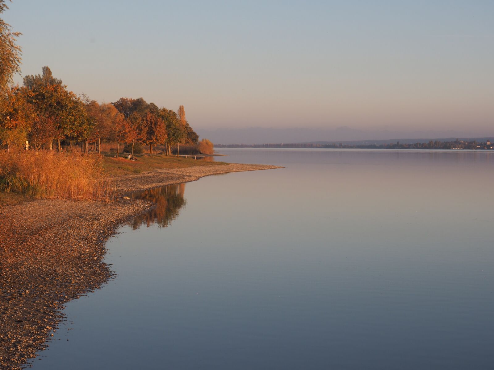 Olympus OM-D E-M10 sample photo. Lake constance, sunset, abendstimmung photography