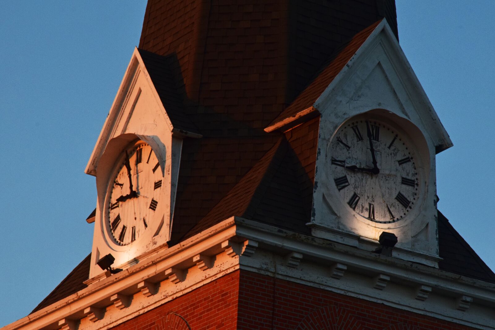 Nikon D5300 sample photo. Historical clock, church clock photography