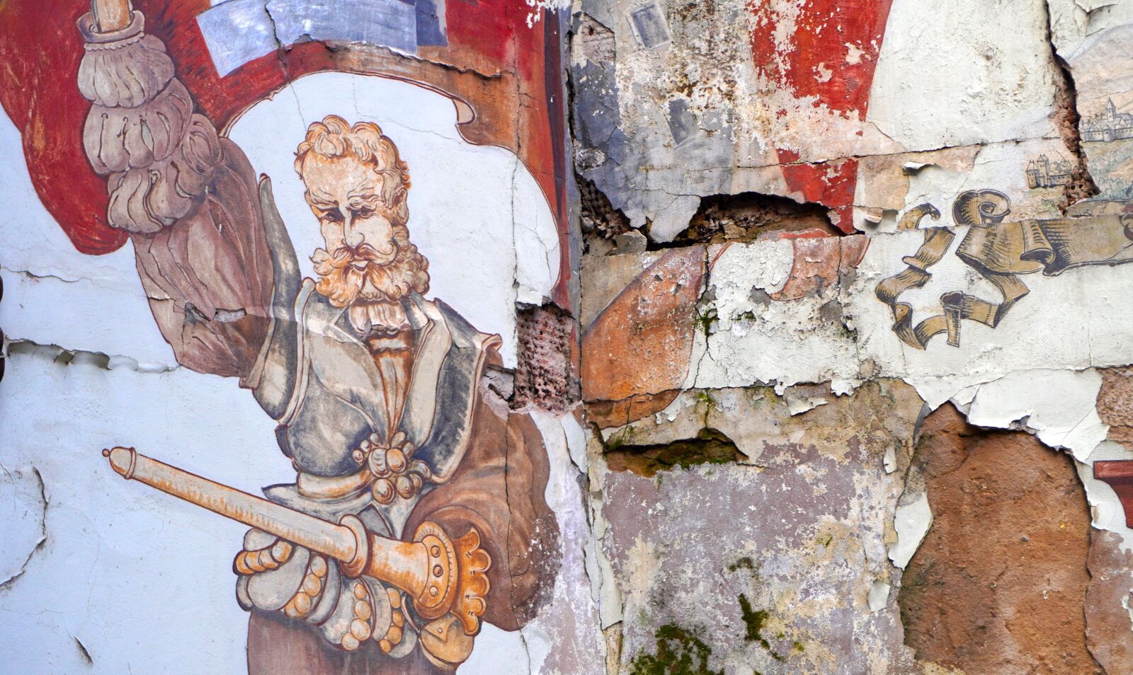Sony a6400 sample photo. Facade, plaster, old photography