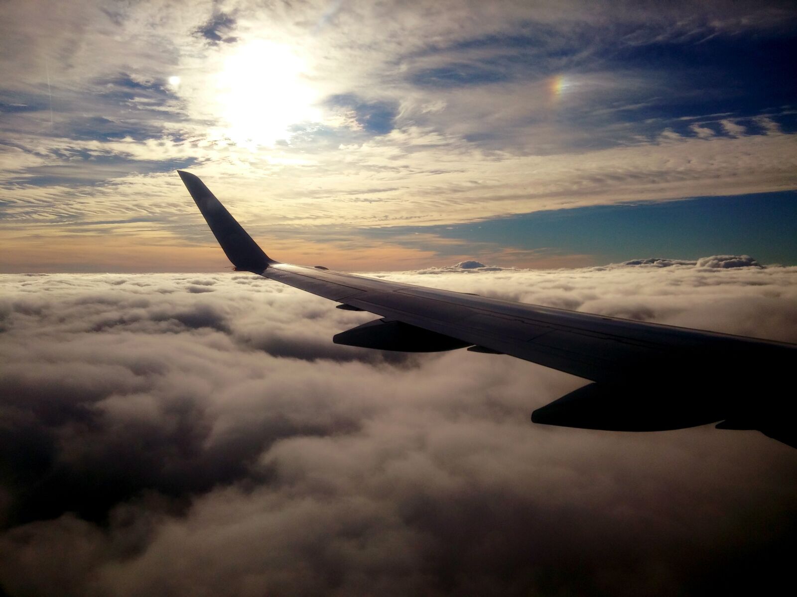 LG D855 sample photo. Aircraft, sky, clouds photography