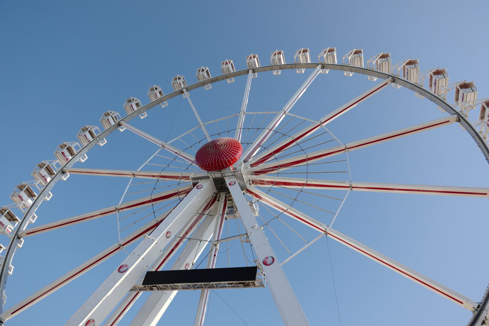 Leica CL sample photo. Ferris wheel, sky, attraction photography