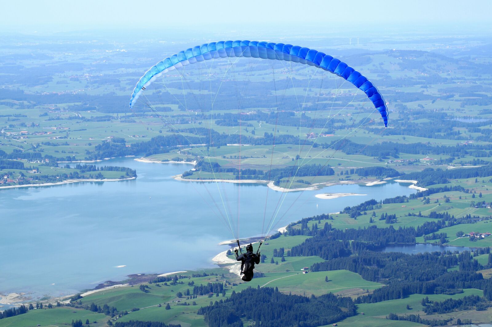 Sony SLT-A58 sample photo. Paragliding, flying, paraglider photography
