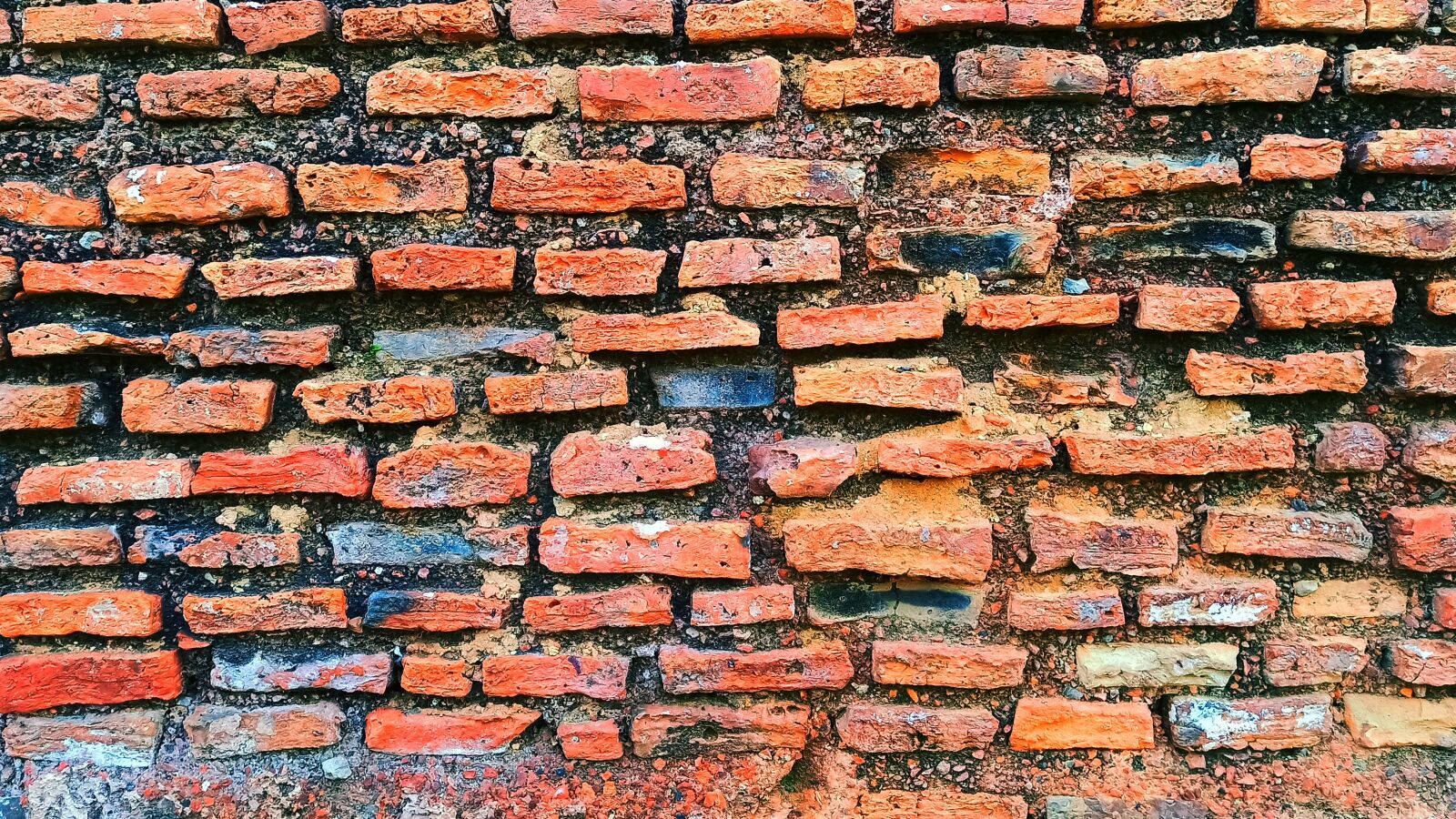 Xiaomi Redmi Note 8 Pro sample photo. Brick, red, wall photography